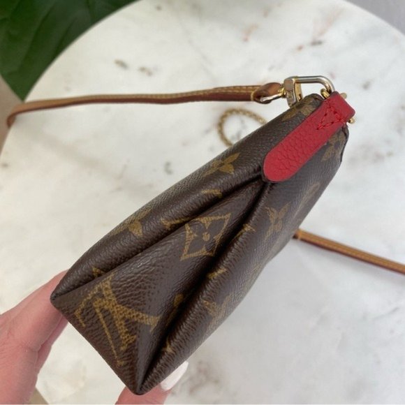 SOLD Louis Vuitton Monogram Pallas Clutch Crossbody - Picture 6 of 15